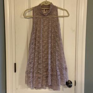 FREE PEOPLE high neck blouse